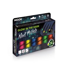 Moon Glow - Glow in the Dark Nail Polish, Assorted