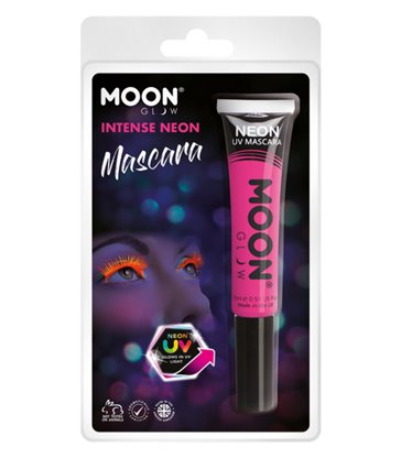 Moon Glow Intense Neon UV Mascara, Hot Pink