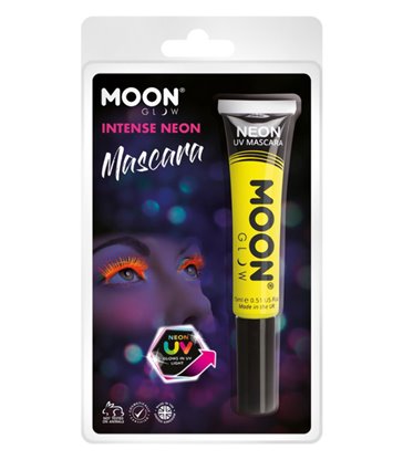 Moon Glow Intense Neon UV Mascara, Yellow