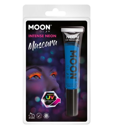 Moon Glow Intense Neon UV Mascara, Blue