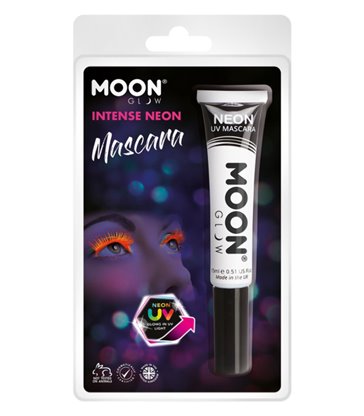 Moon Glow Intense Neon UV Mascara, White