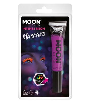 Moon Glow Intense Neon UV Mascara, Purple