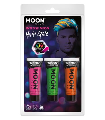 Moon Glow Intense Neon UV Hair Gel,