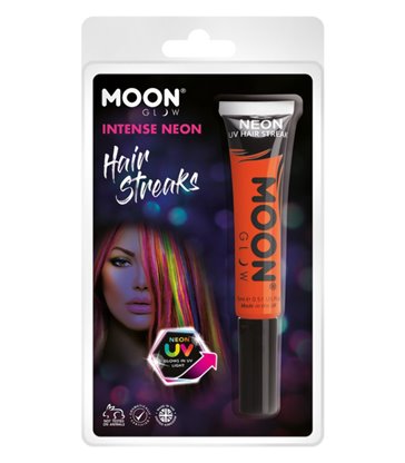 Moon Glow Intense Neon UV Hair Streaks, Orange