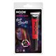 Moon Glow Intense Neon UV Hair Streaks, Red