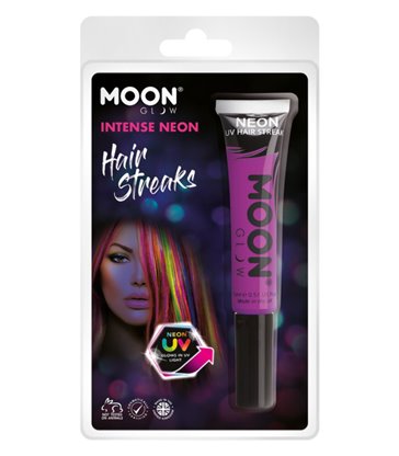 Moon Glow Intense Neon UV Hair Streaks, Purple