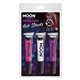 Moon Glow Intense Neon UV Hair Streaks,