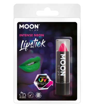 Moon Glow Intense Neon UV Lipstick, Pink