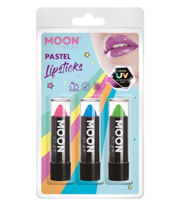 Moon Glow Pastel Neon UV Lipstick,