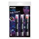 Moon Glow - Neon UV Glitter Body Crayons,