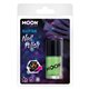 Moon Glow - Neon UV Glitter Nail Polish, Green