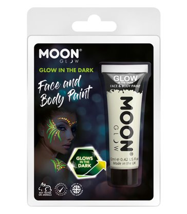 Moon Glow - Glow in the Dark Face Paint, Clear