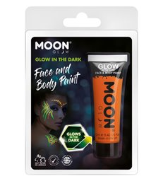 Moon Glow - Glow in the Dark Face Paint, Orange