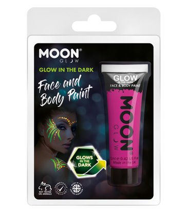 Moon Glow - Glow in the Dark Face Paint, Purple