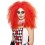 Clown Wig, Red