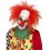 Deluxe Clown Wig, Red
