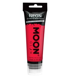 Moon Glow Supersize Intense Neon UV Face Paint, Re