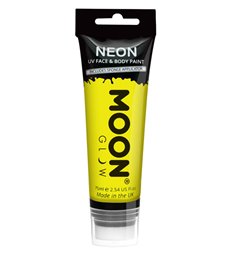 Moon Glow Supersize Intense Neon UV Face Paint, Ye