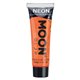 Moon Glow Neon UV Fine Glitter Gel, Orange