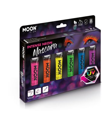 Moon Glow Intense Neon UV Mascara, Assorted