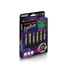 Moon Glow Intense Neon UV Lipstick, Assorted