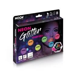 Moon Glow - Neon Uv Glitter Shaker, Assorted