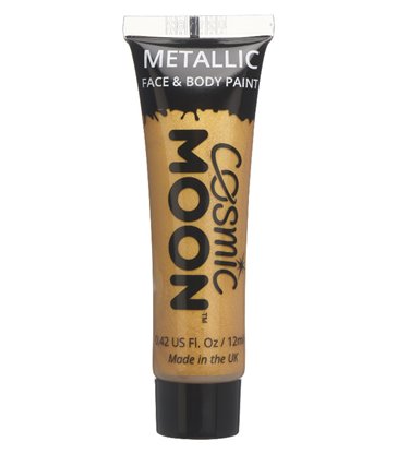 Cosmic Moon Metallic Face & Body Paint, Gold