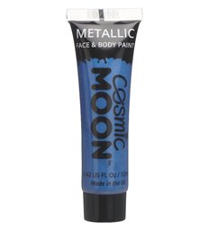 Cosmic Moon Metallic Face & Body Paint, Blue