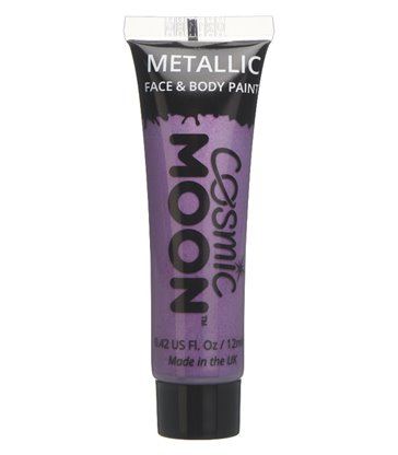 Cosmic Moon Metallic Face & Body Paint, Purple