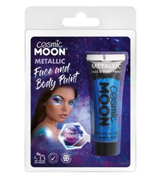 Cosmic Moon Matallic Face & Body Paint, Blue