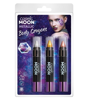 Cosmic Moon Metallic Body Crayons,