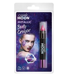Cosmic Moon Metallic Body Crayons, Pink