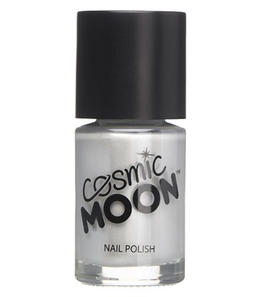 Cosmic Moon Metallic Nail Polish, Silver