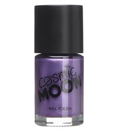 Cosmic Moon Metallic Nail Polish, Purple