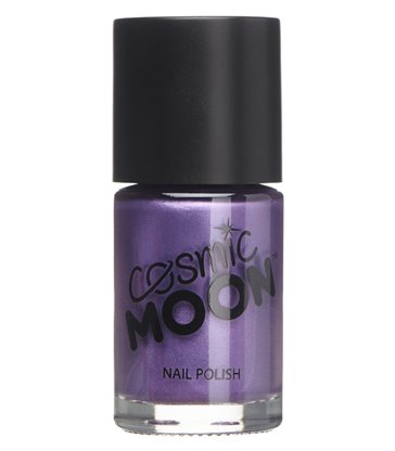 Cosmic Moon Metallic Nail Polish, Purple