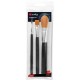 Cosmetic Brush Set, Pack of 3