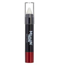 Moon Terror Halloween Body Crayons, White