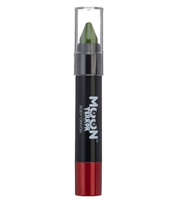 Moon Terror Halloween Body Crayons, Green