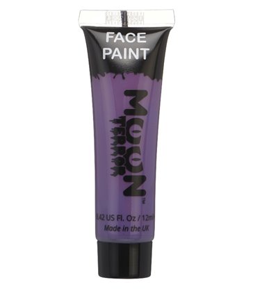 Moon Terror Halloween Face & Body Paint, Purple
