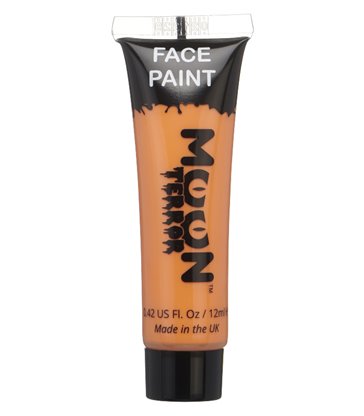 Moon Terror Halloween Face & Body Paint, Orange