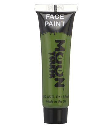 Moon Terror Halloween Face & Body Paint, Green