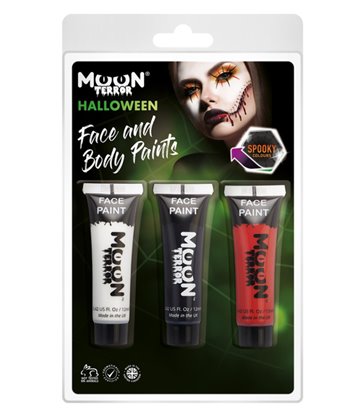 Moon Terror Halloween Face & Body Paint,
