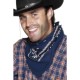 Cowboy Bandana, Blue, Western Design