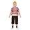Addams Family Pugsley Costume, Burgundy