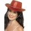 Cowboy Glitter Hat, Red