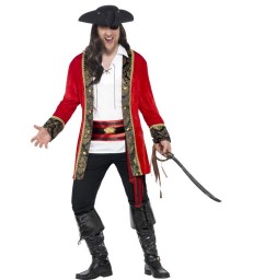 Curves Pirate Captain Costume
