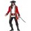 Curves Pirate Captain Costume, Red