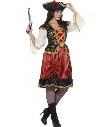 Curves Pirate Lady Costume