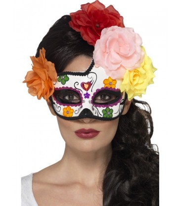 Day of the Dead Crescent Eyemask