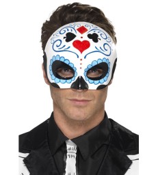 Day of the Dead Eyemask, Blue